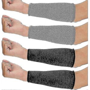 4 Paires De Protège-Bras Pour La Peau Fine Et Les Ecchymoses Protège-Bras Résistants À La Chaleur Protège-Bras De Protection Pour Femmes Hommes Cuisine Jardinage - Neuf