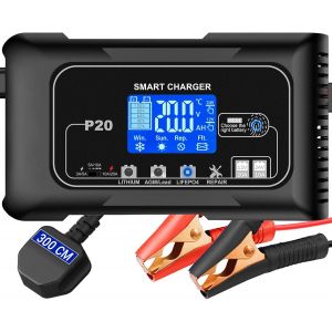Chargeur De Batterie Pour Voiture 12 V/20 A Et 24 V/10 A, Chargeur De Voiture Et Chargeur De Batterie De Voiture - Neuf