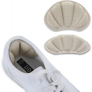 Paires De Talonnettes Épaisses Pour Chaussures, Semelles Intérieures Pour Le Dos, Anti-Douleurs, Pour Hommes Et Femmes (Couleur Chair) - Neuf