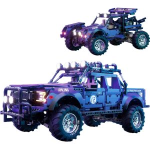 Technique Supercars Kit De Construction 2 En 1 Voiture De Sport Technique Violet Mod&egrave;le Blocs De Construction 1689 Pi&egrave;ces Pour Voiture Mod&egrave;le De Jouet De Voiture De Sport Compatible Avec - Neuf