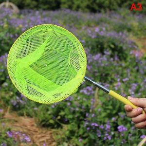 Filet &agrave; papillons t&eacute;lescopique extensible pour enfants, jouet pour attraper des insectes, des poissons, des insectes, cadeau-jaune - Neuf