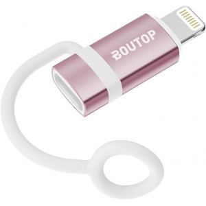 [Certifi&eacute; Apple MFi Adaptateur USB C vers Lightning 36W pour Une Charge Rapide Compatible avec iPhone, iPad - [1 Paquet, Rose] - Neuf
