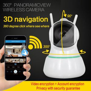Babyphone Video 1080p Avec Vision Nocturne Infrarouge Et Audio Bidirectionnel (Prise Americaine, 110-220 V) - Neuf