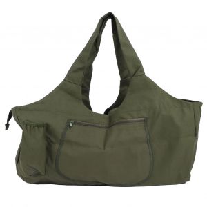 Hjlian Sac De Yoga Vert Militaire Surdimensionne, Sac A Bandouliere Portable Pour L'exterieur, Pour Les Voyages, Le Fitness Et La Maison - Neuf