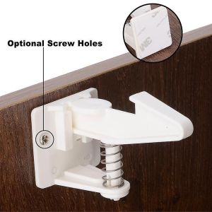 Loquets De S&eacute;curit&eacute; Pour Enfants (Paquet De 10) - Serrures D'armoires Et De Tiroirs &Agrave; L'&eacute;preuve Des B&eacute;b&eacute;s - &Agrave; L'&eacute;preuve Des Enfants - Neuf