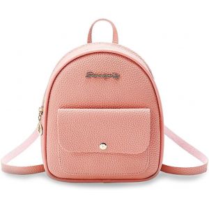 nzqaf-Sac à Dos Femme Élégant Léger, à Main Porté Sport Voyage Petit Antivol College Fille Ado Tendance Bandoulière, École Étanche Cartable de Loisir Multicouche Cuirs - Neuf