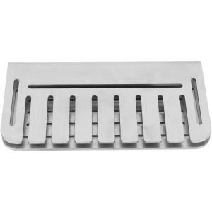 Letnerny-Bloqueur De Graisse Pour Plaques De Cuisson En Acier Inoxydable, Bloqueur De Piège À Graisse, Accessoires De Plaque De Cuisson, Empêche Les Aliments De Tomber Dans La - Neuf