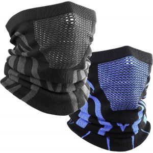 Jfkjg-Cache-Cou Homme Hiver Pour Femme, Temps Froid Cache-Col, Cagoules Demi-Masque De Ski - Coupe-Vent - Pour Course À Pied, Ski, Chasse, Snowboard, Cyclisme, Moto - Neuf