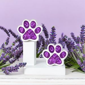 Boucles D'oreilles Patte Chien En Argent Sterling 925 Doré Pour Enfants Et Femmes (Violet), Argent Sterling[Bou9241014] - Neuf