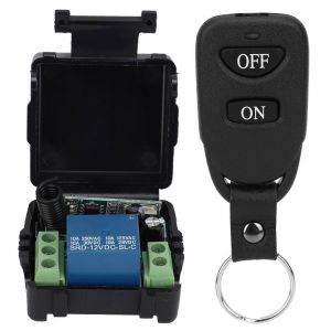 Telecommande de verrouillage electrique 1 canal, controleur de cle de porte DC12V C09 avec 010 433MHZ - Neuf