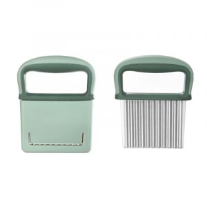 Coupe-Froissage Vert, Coupe-Froissage, Coupe-Savon, Coupe-Froissage En Acier Inoxydable, Coupe-Frites - Neuf