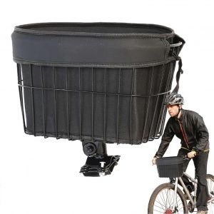 Panier De Vélo Pour Chien, Avant De Vélo Pour Chien Panier, Équitation Animaux De Voyage Transporteur - Neuf