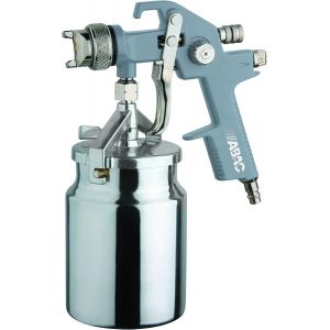 CHECARZHN--NO1-Pistolet À Peinture G-551A, Aérographe Avec Réservoir De Peinture De 1 Litre, Buse En Acier Inoxydable De 1,5 Mm, Jet Rond Ou Plat, Pression . 4 Bar - Neuf