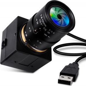 Webcam 1080P Grand Angle Réglable 2.8-12Mm Vario Objectif Full Hd Mini Conférence Vidéo Caméra 480P 100Fps Web Caméra Industrielle Pour Linux/Windows/Android - Neuf