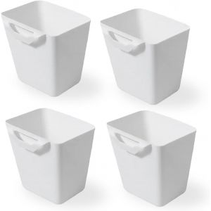 Chenquansarl-4 Pièces Panier Suspendu Pour La Cuisine, Boîte De Rangement À Suspendre,Accessoires De Chariot À Roulettes, Panier De Rangement À Suspendre,Seaux À Suspendre,Porte-Gobelets À Suspendre - Neuf