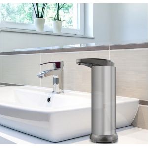 Distributeur de savon automatique à capteur, distributeur de savon automatique sans contact en acier inoxydable - Neuf