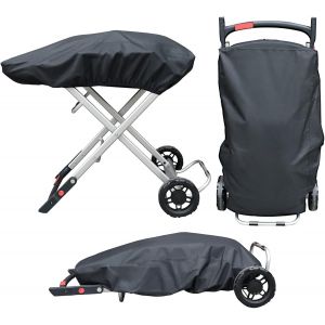 Housse Grill Portable Tissu Oxford 600D Resistant a l Eau et aux UV Couverture Ajustable pour Barbecue Gaz - Neuf