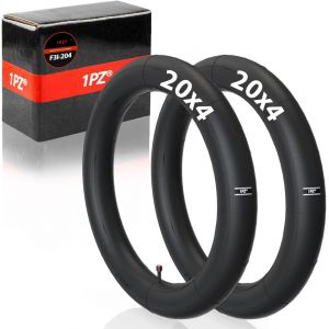 Subzonal-F3e-2x4 2 Chambres &Agrave; Air 20x4 Pouces Pour Pneu De V&eacute;lo &Eacute;lectrique, Pneu Pour V&eacute;lo De Montagne Pliant, Vtt Sur Route Ou Hors Route Avec Valve Schrader Sv32mm - Neuf