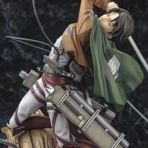 28cm Attack On Titan Figure Ackerman Figure Levi Pvc Action Figure Toy Rivaille Game Collection Model Doll - Neuf