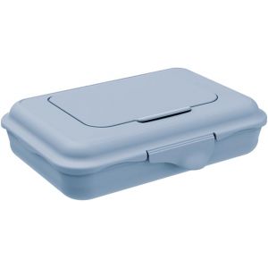 KALANKA-Bo&icirc;te &agrave; lingettes humides, bleue, 0,45 l, bo&icirc;te de rangement pour lingettes humides, lingettes pour b&eacute;b&eacute;, lingettes de nettoyage, distributeur de lingettes rechargeables et - Neuf