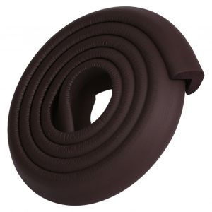 Protection D'angle En Forme De L Pour Bebe, Coussin Anti-Collision Et Anti-Choc, Pour La Maison Et La Maternelle, Marron - Neuf