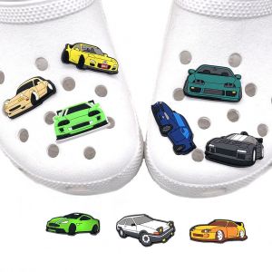 Lot De 9 Décorations De Sabots 3d (Voiture), Breloques Pour Chaussures, Jolies Décorations Pour Chaussures - Neuf