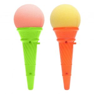 Catapulte Balle Jouet Fun Mousse Boule Crème Glacée Shooter Party Favors Catapulte Jouet Avec Bouton Push Action Pour Les Enfants - Neuf