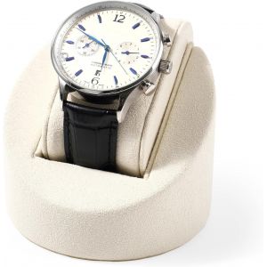 Nbgcm-Dispositif Cylindrique Pour Présenter Des Montres Avec Coussin Amovible (Beige) - Neuf