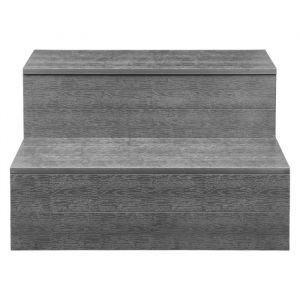 Escalier De Spa &Agrave; 2 Marches-Duoku-Piscine Hors Sol Ou Gonflable-Charge De 272,16 Kg-Pour Porche, Patio, Terrasse Et Camping-Car - Neuf