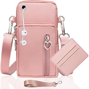 RFCBC-Pochette Telephone Portable Femme Bandouliere Sac Téléphone Portable Femme Bandoulière Portefeuille Sacoche Telephone Portable Femmes Bandoulière Réglable Running Armbag - Neuf