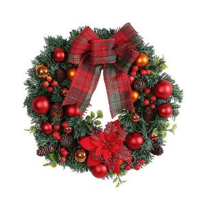 Arc Rouge Boule De No&euml;l Guirlande De No&euml;l D&eacute;coration Pendentif - Neuf