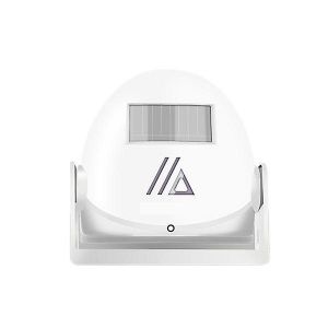 Sonnette intelligente &agrave; capteur infrarouge avec messages vocaux, 32 m&eacute;lodies, volume r&eacute;glable, installation facile, id&eacute;ale pour la maison et le bureau - Neuf