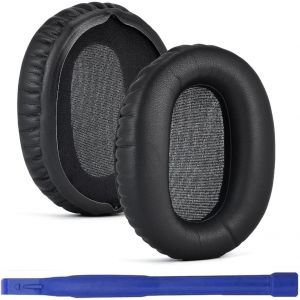 WH-CH710N Coussinets de Rechange compatibles avec Casque Sony WH-CH700N/WH-CH710N/WH-CH720N /WH-XB900N/WH-RF400&MDR-ZX780/MDR-ZX770/MDR-10R, Cuir protéiné Souple (Noir) - Neuf