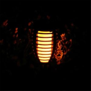 Nouvelle lampe de flamme led solaire,lumière de paysage décorative extérieure A - Neuf