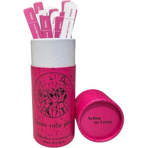 Eryi-Soirée Entre Filles - Jeu De Société Pour Femmes - Action Ou Vérité Pour Copines - Activités Conviviales Et Divertissantes Pour Filles - Cadeau D'anniversaire ¿ Cadeau Femme - Cadeau Amie - Neuf