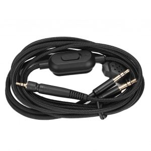 Cable audio pour casque, son naturel et magnifique, cable audio stereo de 2 m pour jeux video - Neuf