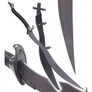 Elden Ring Epee Bloodhound's Fang Epee Courbe Greatswords Swords Croc de Limier D&eacute;coration - Neuf