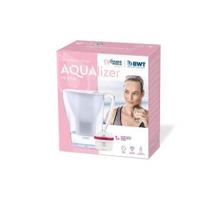 Carafe Filtrante Aqualizer Blanche 2.7 L &iquest; R&eacute;duit Le Calcaire, Le Chlore Et Les Impuret&eacute;s Et Enrichit En Magn&eacute;sium &iquest; 1 Cartouche Incluse - Neuf
