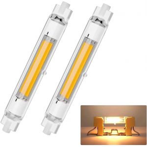 Kalanka-Ampoules Led R7s 78mm Dimmable | Blanc Chaud 3000k 20w &iquest;&iquest;Quivalent &iquest;&iquest; Ampoule Halog&iquest;&iquest;Ne 200w,Sans Scintillement,2000lm,&iquest;&iquest;Clairage &iquest;&iquest; Faisceau 360&iexcl;&Atilde;,Ac 220-240v,Lot De 2 - Neuf