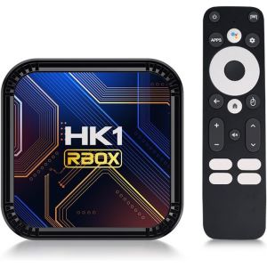 MEVRONISSHOP-Android 13.0 TV Box, 4GB RAM 64GB ROM RK3528 Quad-Core 64bit Cortex-A53, 2025 Bo&icirc;tier Smart TV, Support 2.4/5.0GHz Dual-Band WiFi BT4.0 3D 4K 10/100M HDR10 Ethernet USB 3.0/2.0 - Neuf