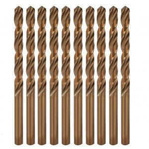 XYONG Lot de 10 forets helicoidaux a tige droite en acier rapide, outil de percage pour le traitement de trous de 9,0 mm - Neuf