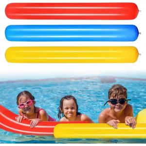 CAP-3 Pièces Frite Piscine Mousse, 150 cm Frites Natation pour Piscine, Frite de nage, Nouilles de Piscine, Frites Piscine Mousse pour la Natation et Les Sports Aquatiques - Neuf