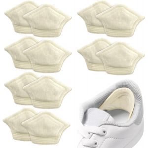 Kalanka-6 Paires Heel Pads Large Shoes,Protection Intérieur Chaussure Talon,10mm Shoe Heels,Renfort Talon Interieur Chaussure,Protège Chaussures,Coussinet Epais,Pour Derrière De Talon,Pour Hauts,Bask - Neuf