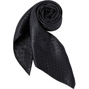 Kalanka-90x90cm Bandana Homme R&eacute;tro Seidig &Eacute;charpe Respirant Grand Foulard Carr&eacute; Foulards Uni &Agrave; Motif Discret - Neuf