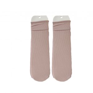 Chaussettes D'été Ultra Fines Pour Femmes, Chaussettes D'athlétisme Respirantes En Soie Glacée, Décontractées Au-Dessus De La Cheville, Pour Un Usage Quotidien-Rose - Neuf