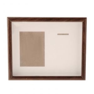 Affichage de médailles Shadow Box Cadre Décor de table en bois Décoration polyvalente Vitrine à médailles Cadre photo pour tous les badges sportifs - Neuf