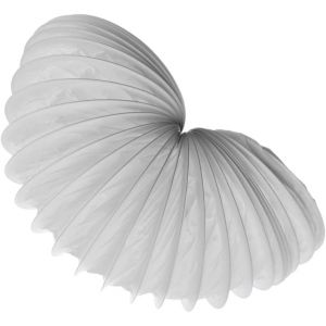 &Oslash; 150Mm Conduit D'Air Flexible Pour Hotte De Cuisine, Climatiseur, Hotte Aspirante, S&egrave;che-Linge - 1M Tuyau D'&Eacute;vacuation - Conduit De Ventilation - Pvc[APP8808626] - Neuf