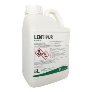 Désherbant Sélectif Concentré Jardin Lentipur Flo 500sc 5l - Herbicide Gazon Pelouse Contre Mauvaises Herbes, Graminées Et Dicotylées Annuelles - Neuf