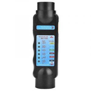 Testeur de remorque à 7 noyaux 12V RV Câblage Testeur de signal Enregistreur de connecteur de prise de courant - Neuf