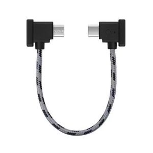 Sansh-15 Cm Câble De Télécommande Micro Usb Vers Usb-C, Câble Données Drone Dji, Câble Angle Droit Drone, Câble Transfert Données Drone Pour Dji Mavic Mini, Mini Se, Mavic 2 Pro, Mavic Air, Mavic Pro-Trahoo - Neuf